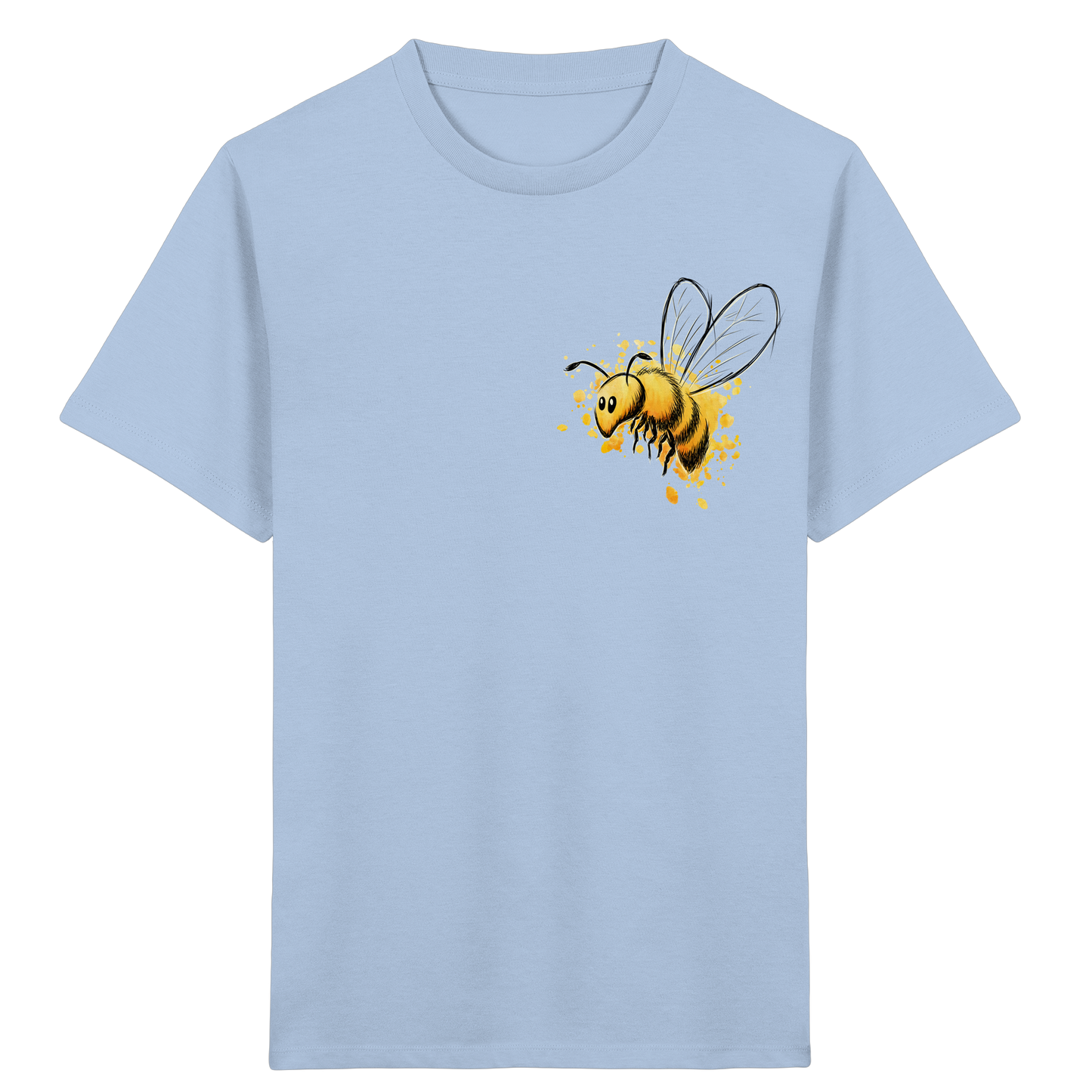 Lässige kleine Honig-Biene - Kids Organic Shirt
