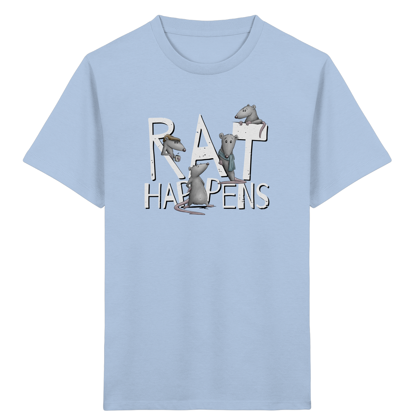 Rat Happens Ratten - Kids Organic Shirt