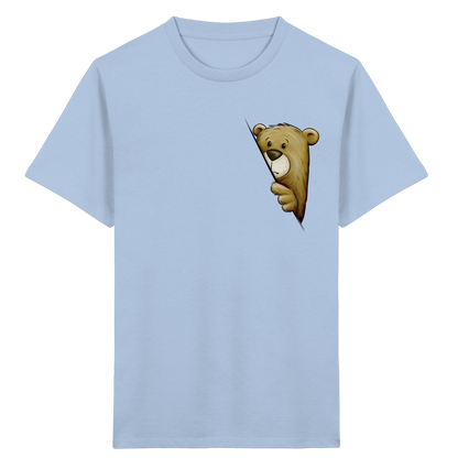 Funky Bär Illustration - Kids Organic Shirt