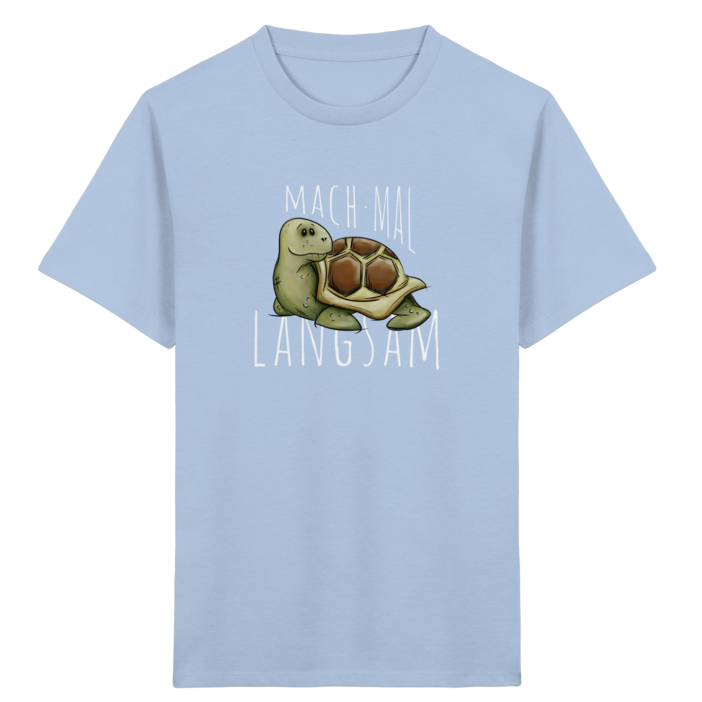 Mach mal langsam Schildkröte - Kids Organic Shirt