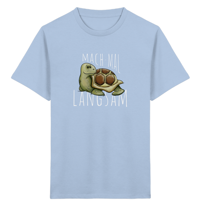 Mach mal langsam Schildkröte - Kids Organic Shirt