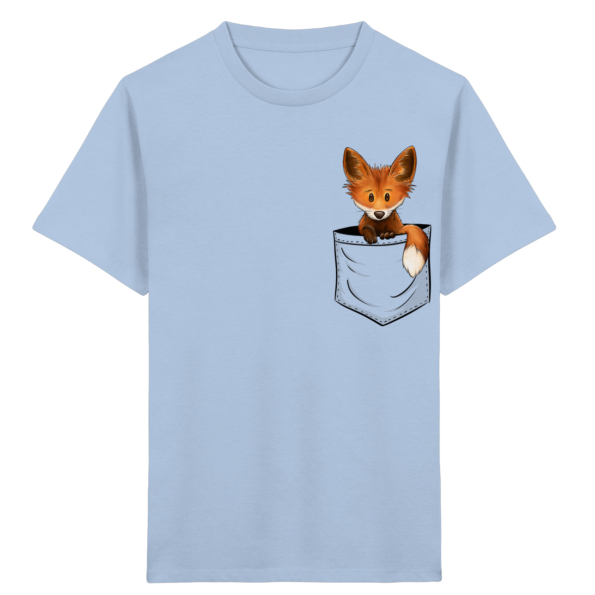 Funky Fuchs in der Tasche - Kids Organic Shirt