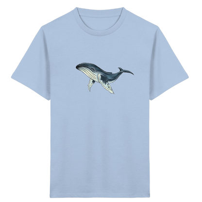 Tiefsee Ozean-Riese Buckelwal - Kids Organic Shirt