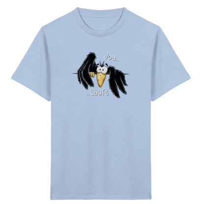 Joa Läuft Krähe gechillter Rabe - Kids Organic Shirt