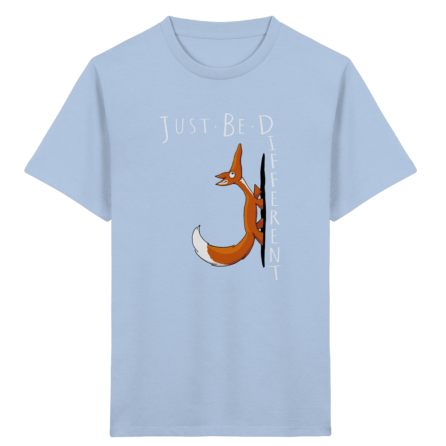Just Be Different | Sei Anders, kleiner Fuchs - Kids Organic Shirt