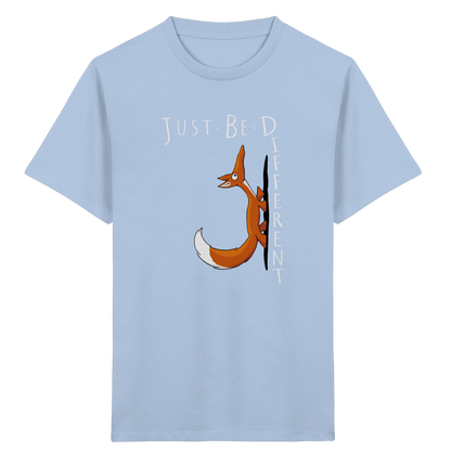 Just Be Different | Sei Anders, kleiner Fuchs - Kids Organic Shirt