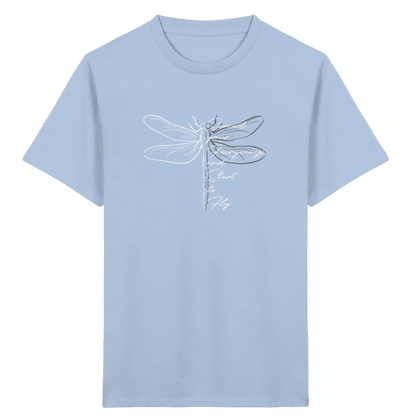 Breite die Flügel aus und flieg los | Libelle - Kids Organic Shirt