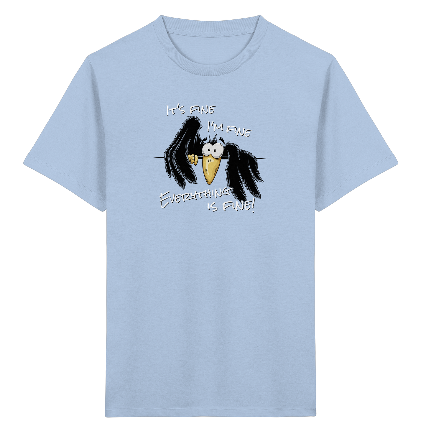 I’m Fine Rabe | Alles Gut Krähe - Kids Organic Shirt