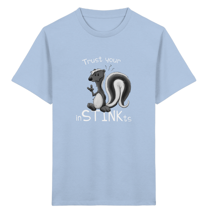 Trust Your inSTINKts Stinktier Humor - Kids Organic Shirt