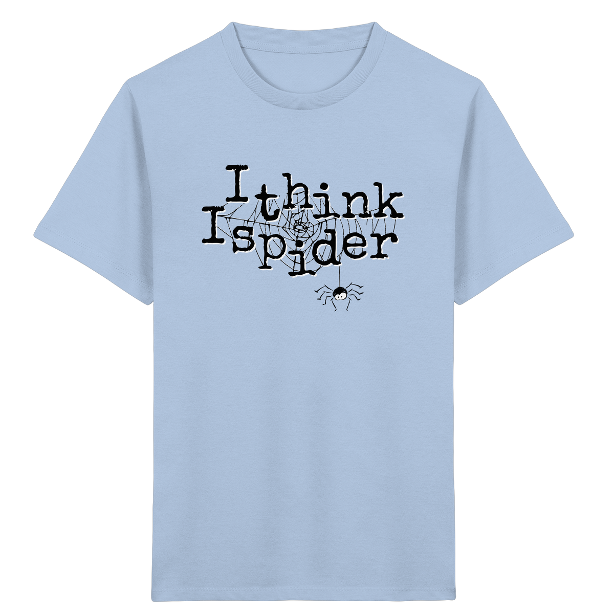 I think I spider - Spinne - Kids Organic Shirt
