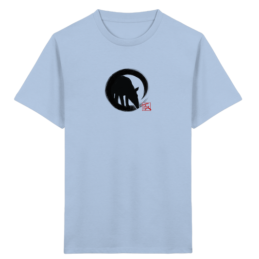 Zen Tapir im japanischen Enso Kreis - Kids Organic Shirt