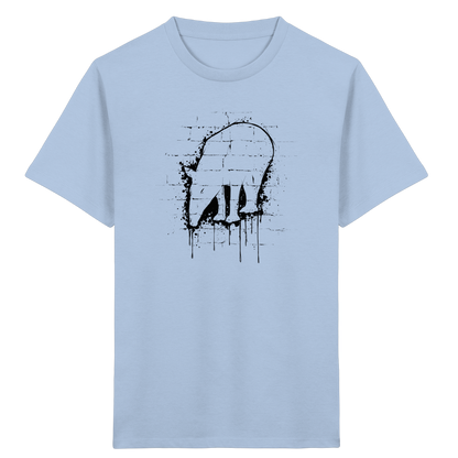 Urban Street Art Tapir Silhouette - Kids Organic Shirt