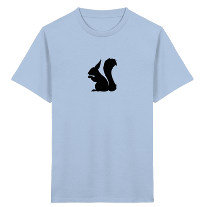Eichhörnchen Silhouette - Kids Organic Shirt