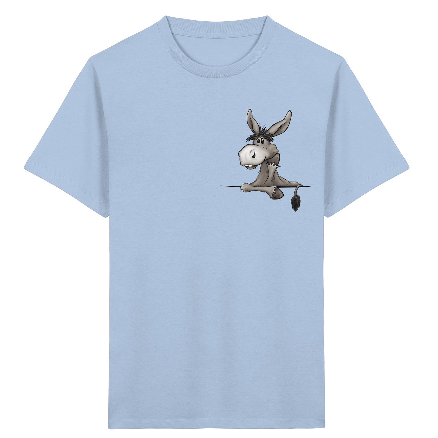 Lustiger lässiger Esel - Kids Organic Shirt