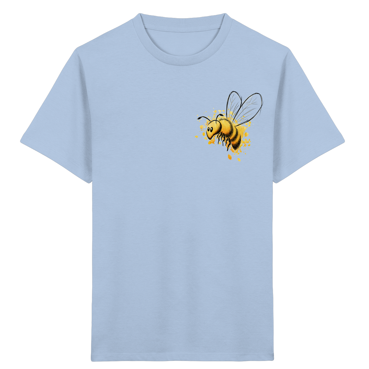 Lässige kleine Honig-Biene - Kids Organic Shirt