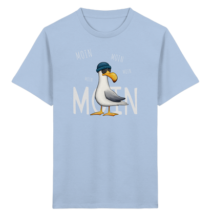 Moin Moin Lässige Hipster Möwe  - Kids Organic Shirt