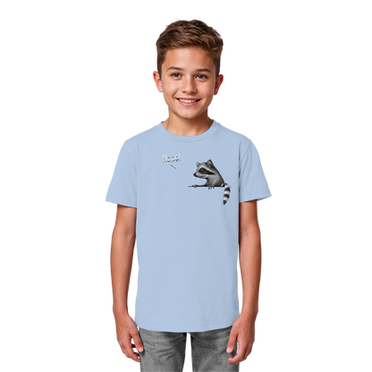 Nope! Frecher verwegener Waschbär - Kids Organic Shirt