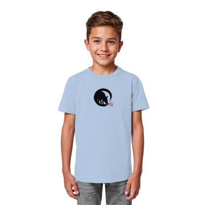 Zen Tapir im japanischen Enso Kreis - Kids Organic Shirt