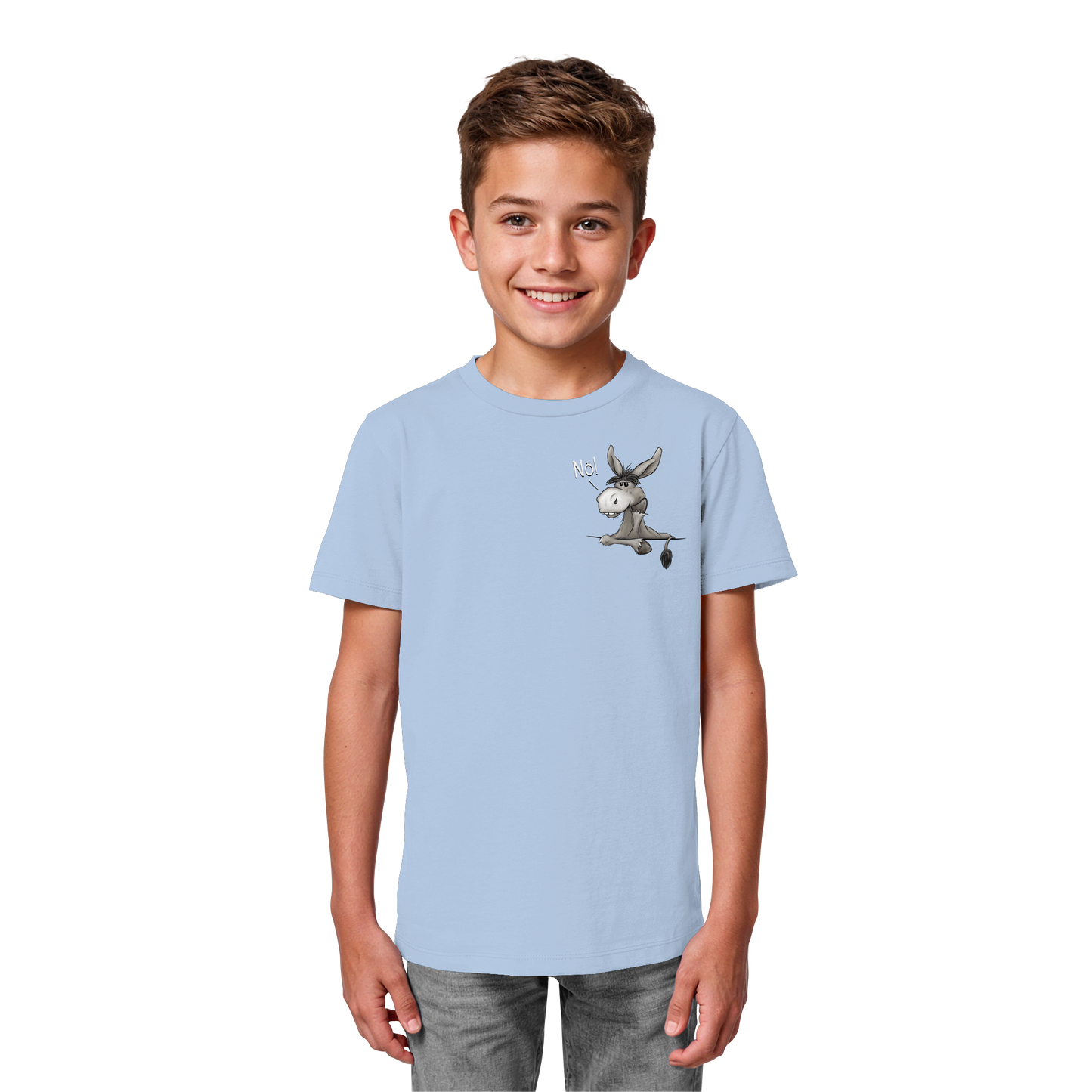 Nö! Störrischer Esel - Kids Organic Shirt