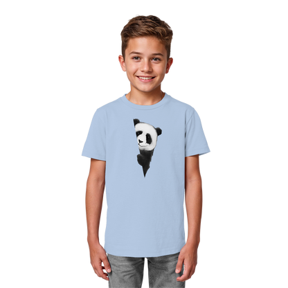 Panda Bär Illustration - Kids Organic Shirt