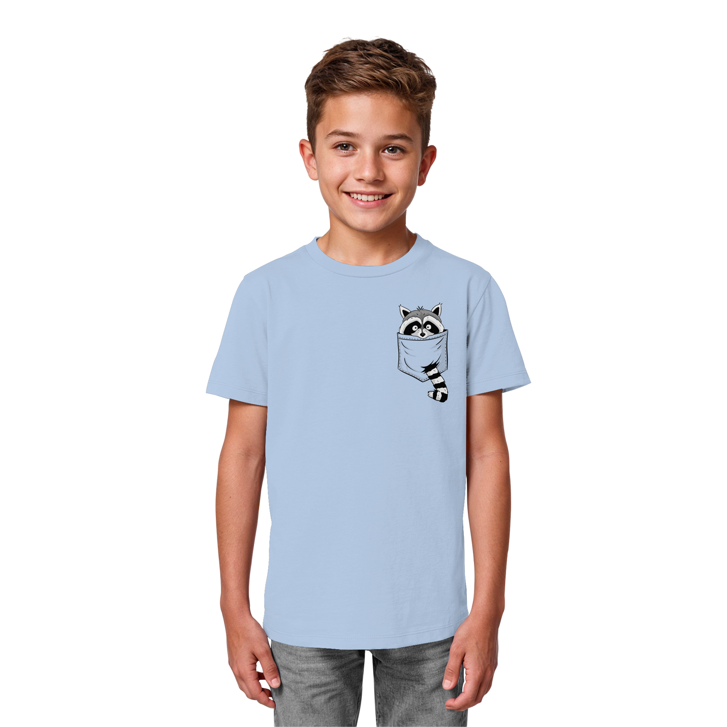 Waschbär in Deiner Tasche - Kids Organic Shirt
