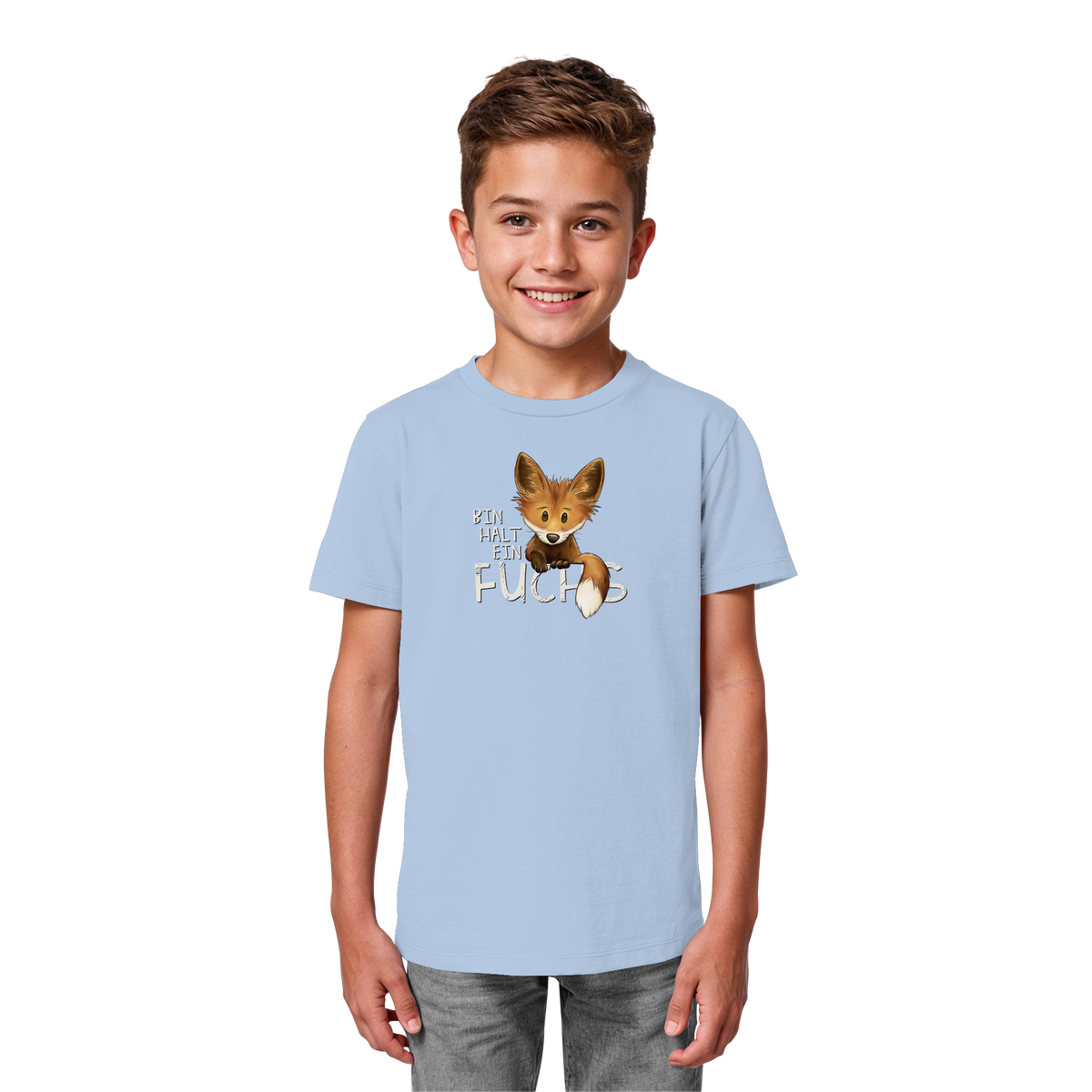 Bin halt ein Fuchs - Kids Organic Shirt