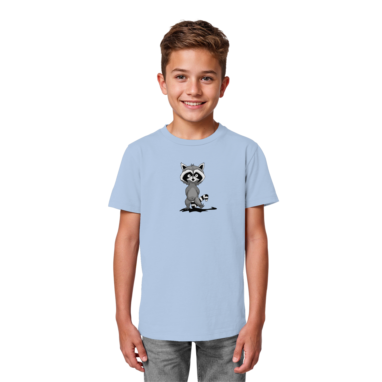 Frecher kleiner Waschbär - Kids Organic Shirt