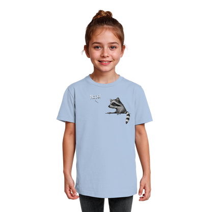Nope! Frecher verwegener Waschbär - Kids Organic Shirt