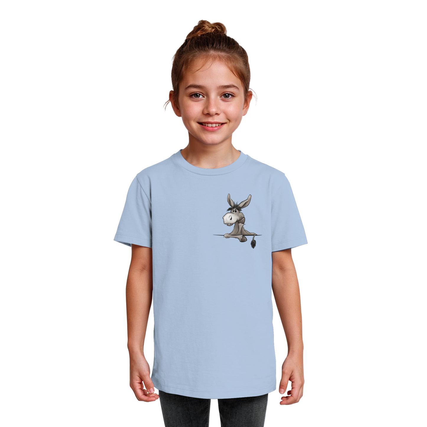 Lustiger lässiger Esel - Kids Organic Shirt