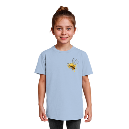Lässige kleine Honig-Biene - Kids Organic Shirt