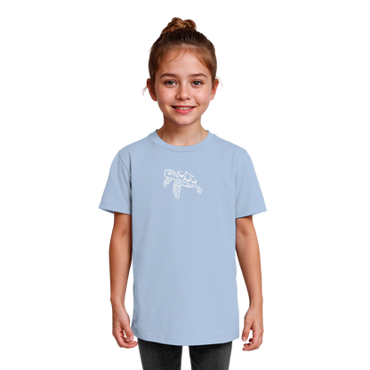 schwimmende Meeres-Schildkröte - Kids Organic Shirt