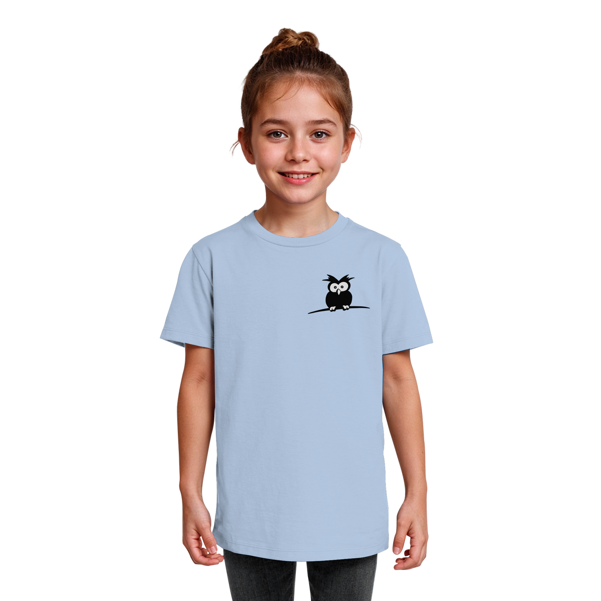 Kleine struppige Eule - Kids Organic Shirt