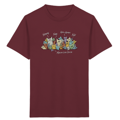 Nope, Nee, Nö Katzen - Kids Organic Shirt