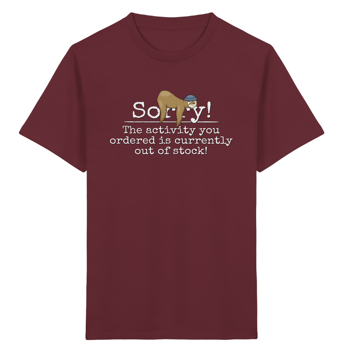 No-Activity Faultier - Kids Organic Shirt