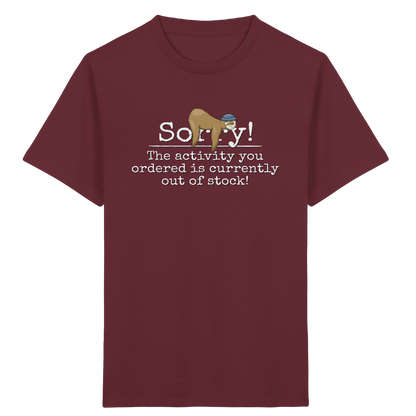No-Activity Faultier - Kids Organic Shirt