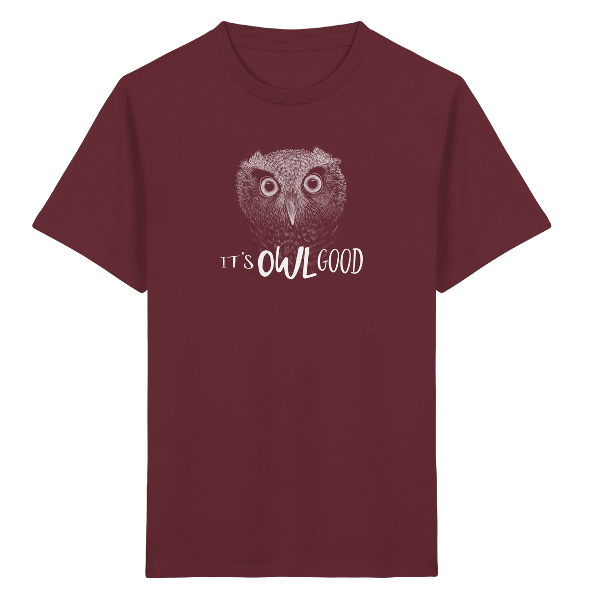 OWL Good | Kritzel-Kunst-Eule - Kids Organic Shirt