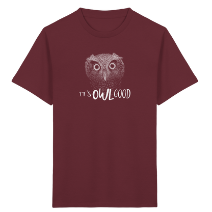 OWL Good | Kritzel-Kunst-Eule - Kids Organic Shirt