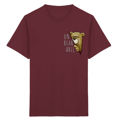 Unbearable – Unerträglich Bär - Kids Organic Shirt