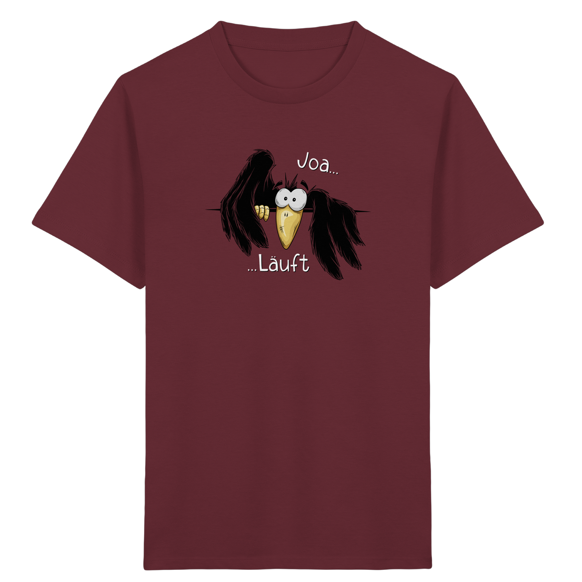 Joa Läuft Krähe gechillter Rabe - Kids Organic Shirt
