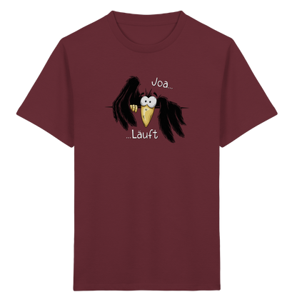Joa Läuft Krähe gechillter Rabe - Kids Organic Shirt
