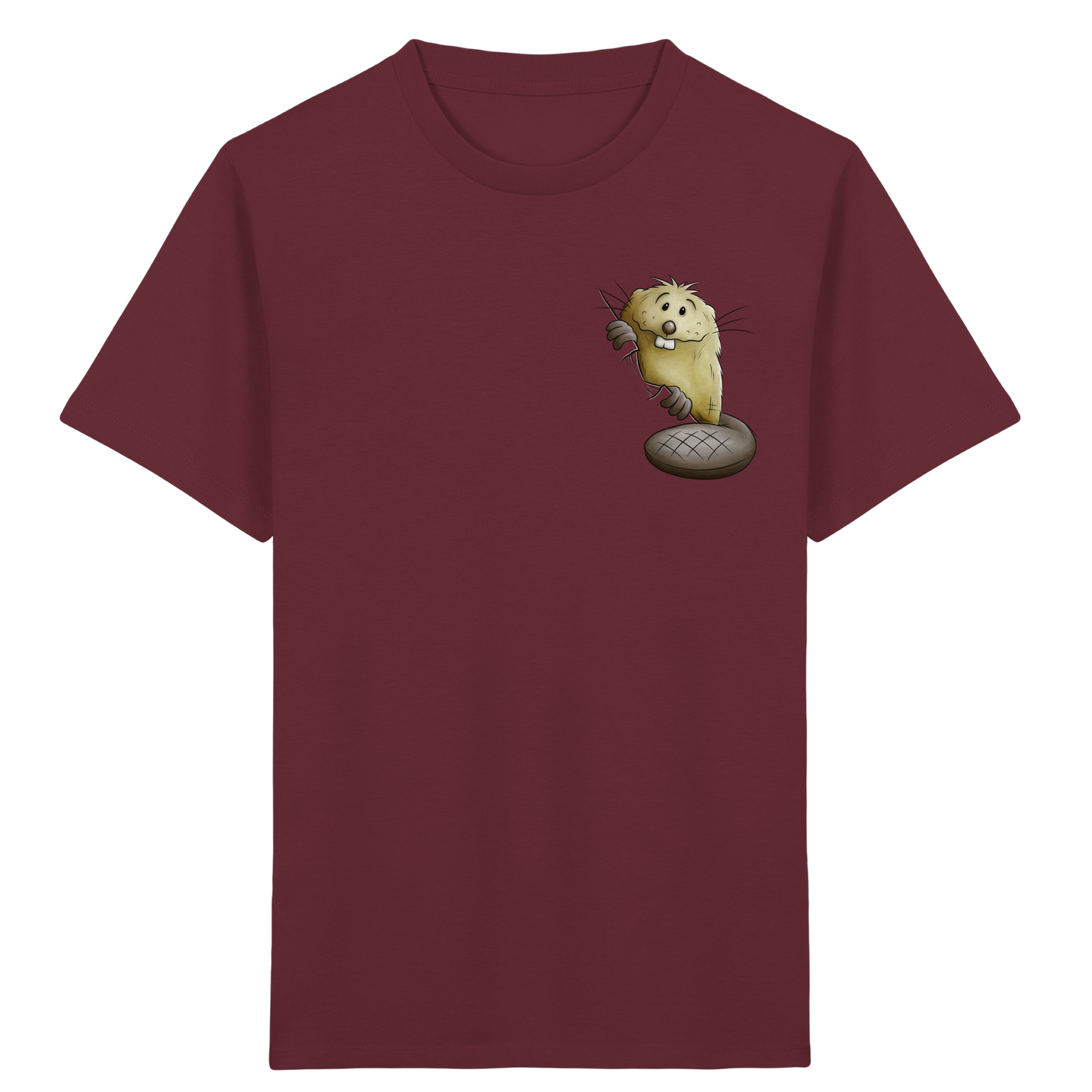 Lustiger frecher Biber - Kids Organic Shirt