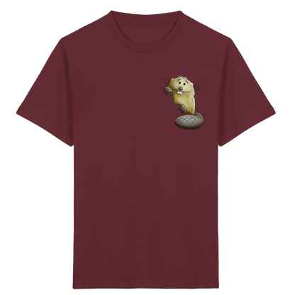 Lustiger frecher Biber - Kids Organic Shirt