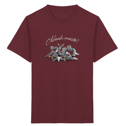 Kraah-masté! Yoga Raben Krähen - Kids Organic Shirt
