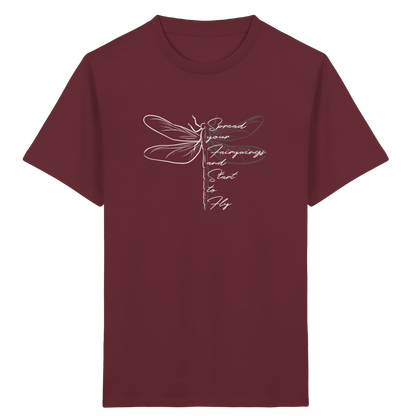 Breite die Flügel aus und flieg los | Libelle - Kids Organic Shirt