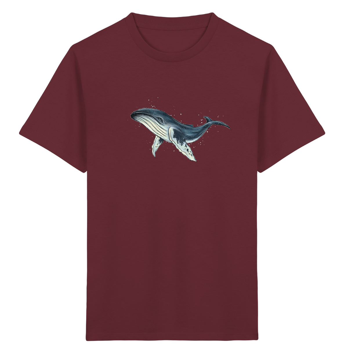 Tiefsee Ozean-Riese Buckelwal - Kids Organic Shirt