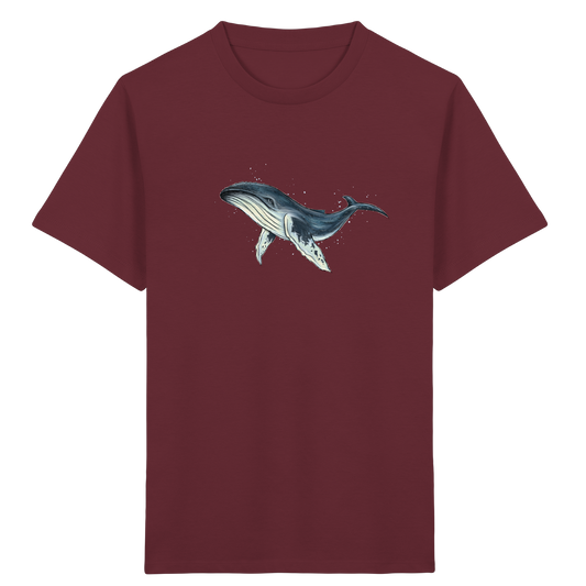 Tiefsee Ozean-Riese Buckelwal - Kids Organic Shirt