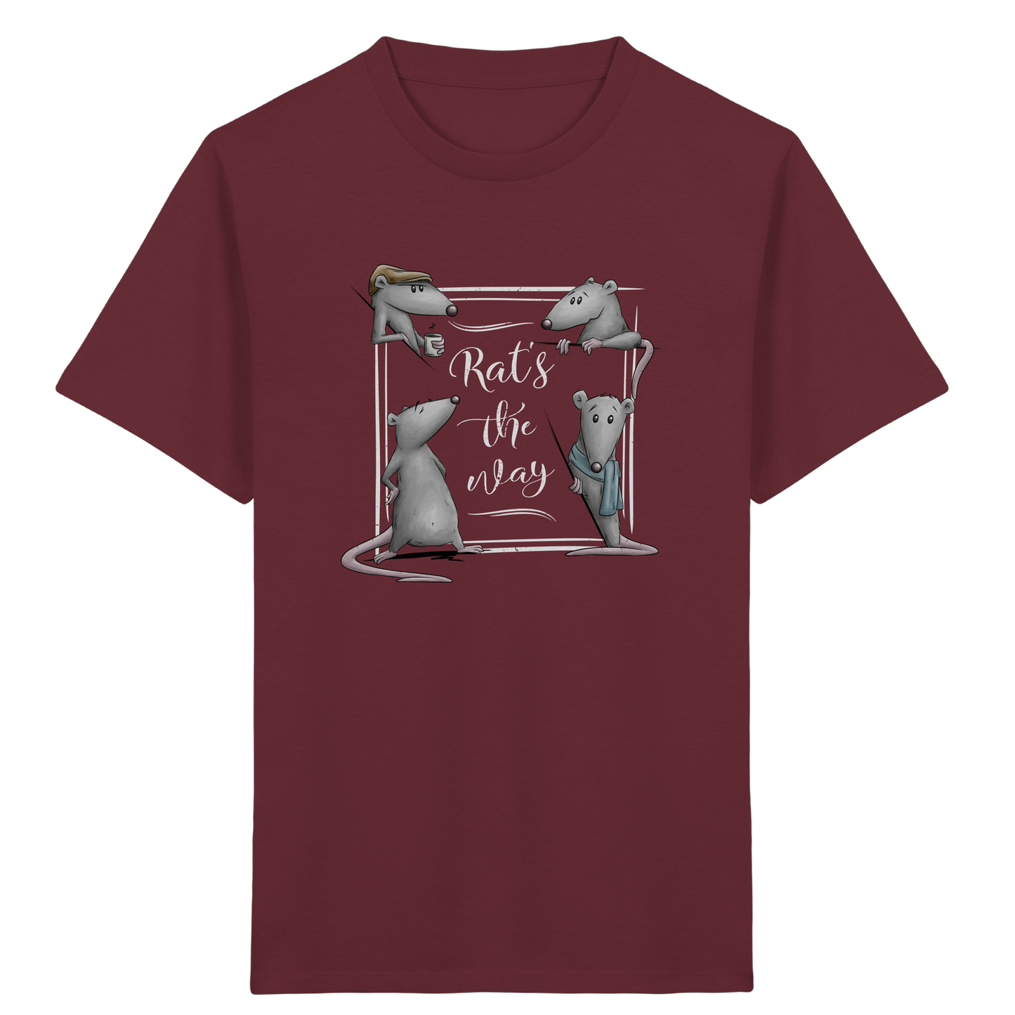 Rat’s The Way Kaffeehaus Ratten - Kids Organic Shirt