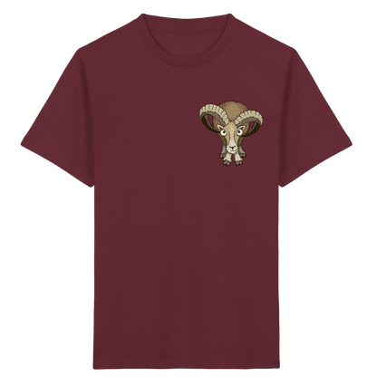 Bockiges Mufflon Widder Schafbock - Kids Organic Shirt