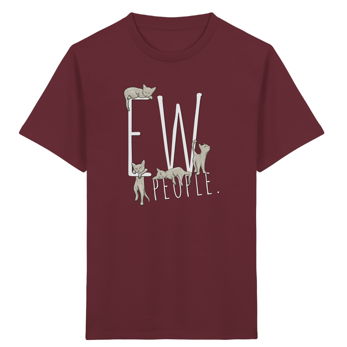 Ew, People. Sarkastische Katzen - Kids Organic Shirt