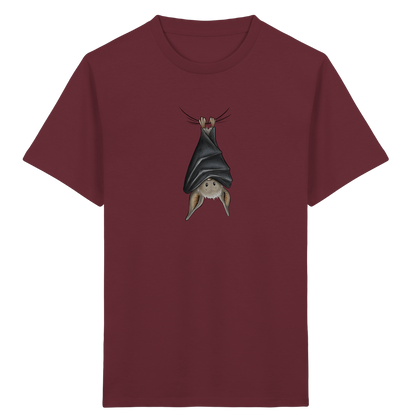 Lustig chillende Fledermaus - Kids Organic Shirt